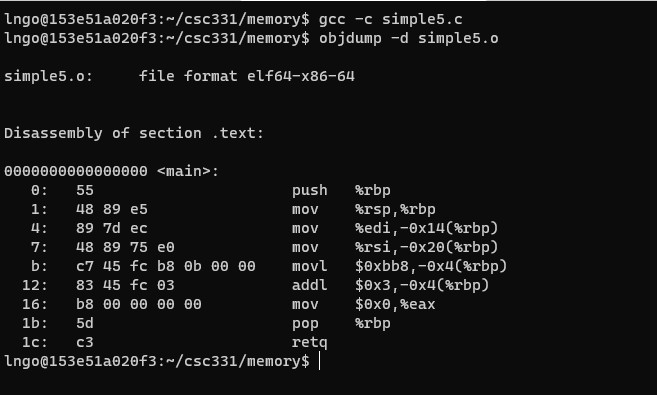 object dump
