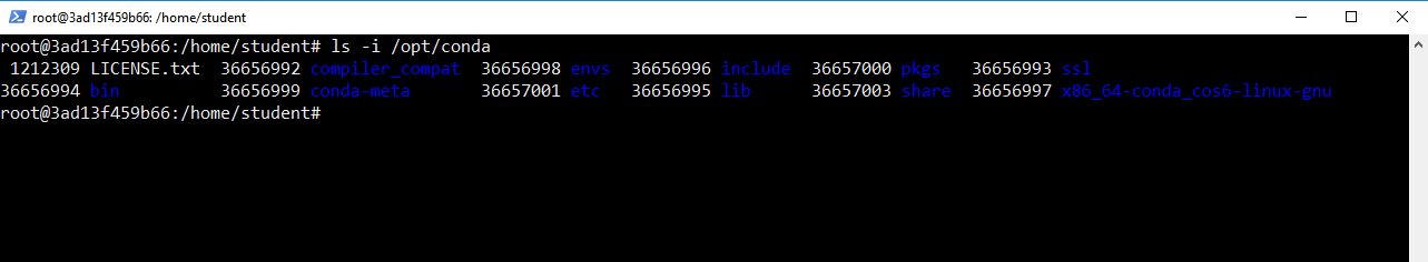 files and inodes