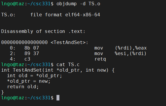 test and set