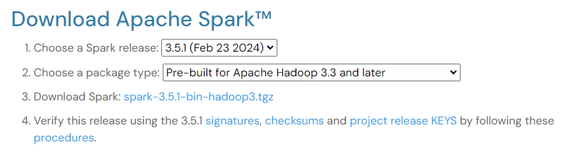 Download Spark