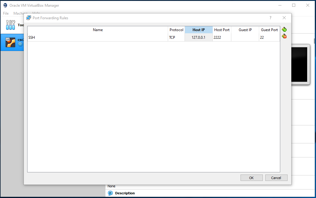 port forwarding