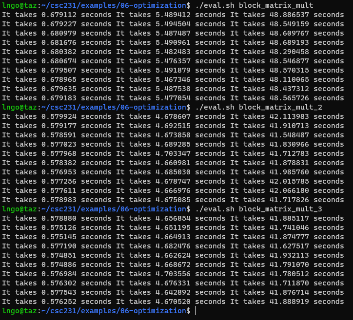 other optimizations
