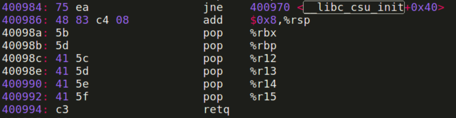 ROPSP code