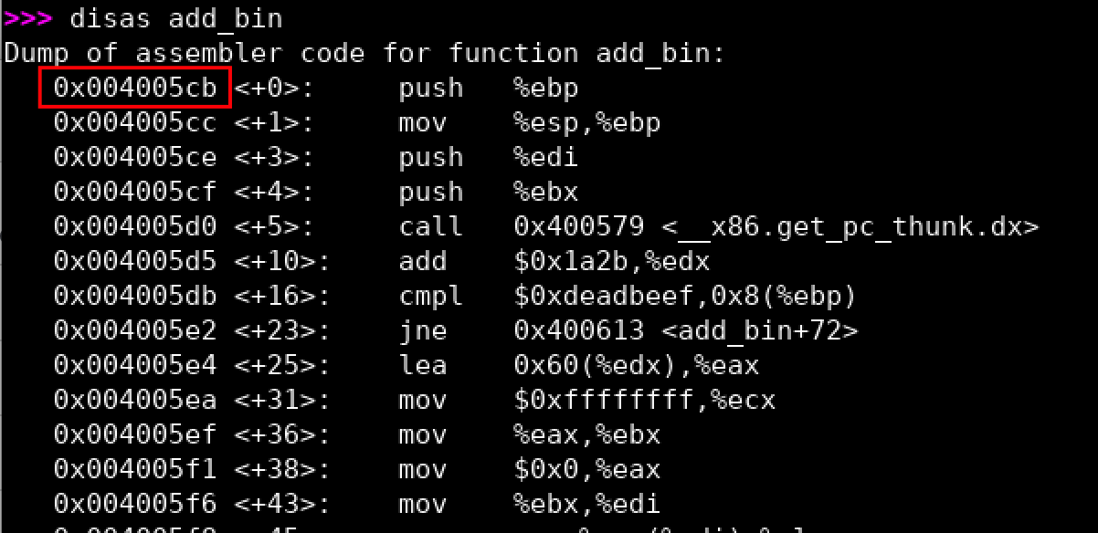 add_bin address