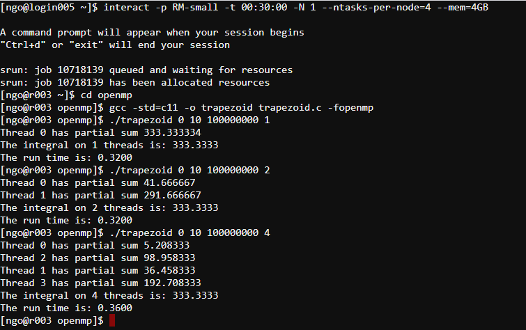 interactive allocation