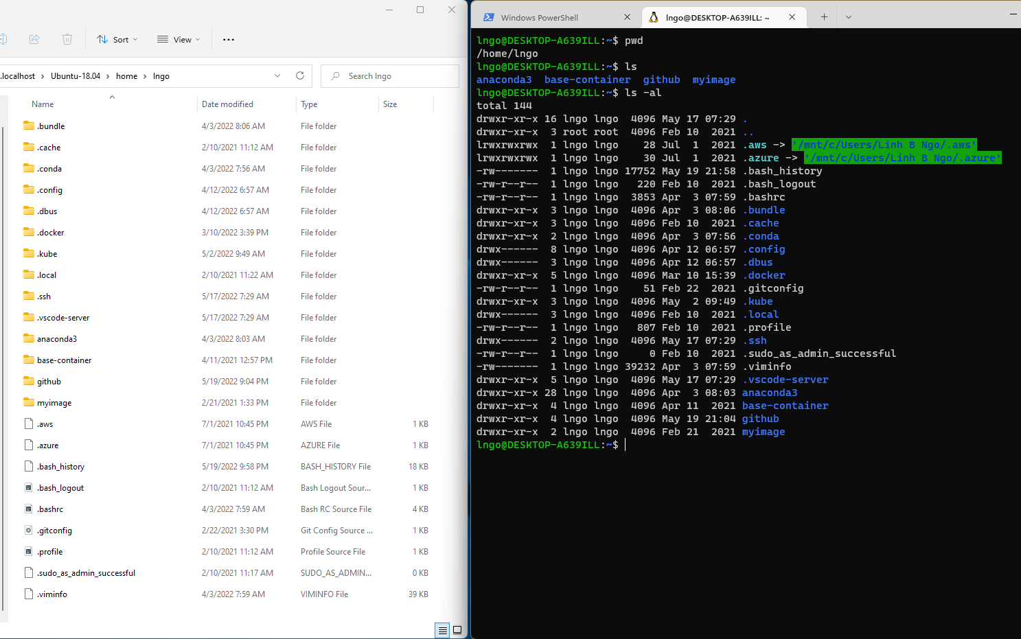 Comparing GUI versus CLI